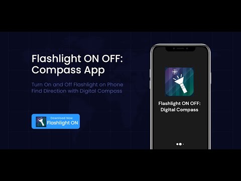 Flashlight ON OFF: Compass App