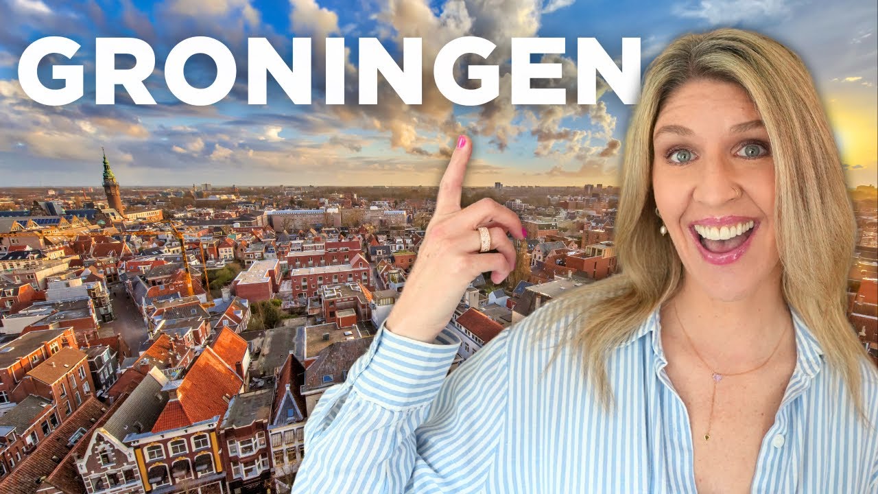 Americans Visit Groningen, The Netherlands (Eierbal, Museum, Street Art, Tower)