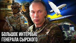 ЭТО НАДО ВИДЕТЬ! БОЛЬШОЕ интервью ГЕНЕРАЛА Сырского: РЕАЛЬНАЯ ситуация на фронте