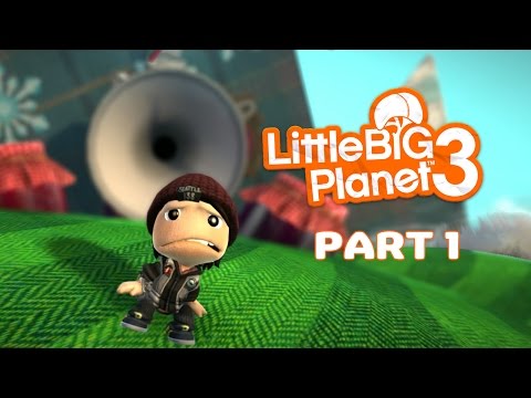 LittleBigPlanet 3 Walkthrough - Part 1 - Needlepoint Peaks