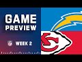 Los Angeles Chargers vs. Kansas City Chiefs Week 2 Preview | 2022 NFL Season