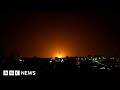 Israel Says It Has Carried Out Air Strikes On Palestinian Militants In Gaza BBC News