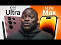 IPhone 14 Pro Max Vs Galaxy S22 Ultra KING KONG Vs GODZILLA