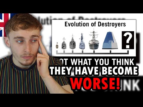 Brit Reacting to The Evolution of US Navy Destroyers - A Complete Guide