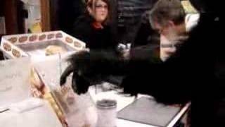 Gorilla In Gas Station