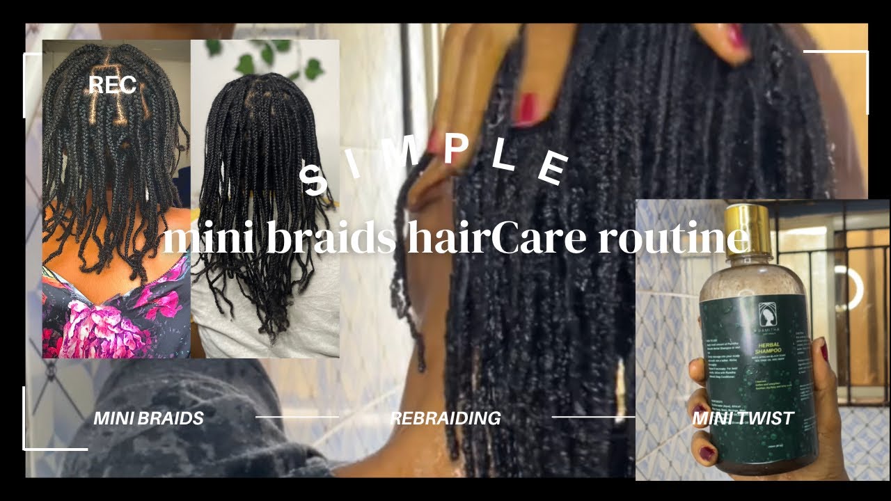 MY MINI BRAIDS LENGTH RETENTION HAIRCARE TECHNIQUE YOU NEED