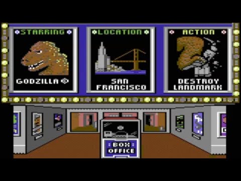 THIS IS WHEN MONSTERS KICKED BUTT IN GAMES AND MOVIES (THE MOVIE MONSTER GAME / COMMODORE 64)