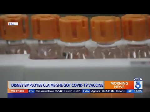 33-year-old Disney employee says she got COVID-19 vaccine