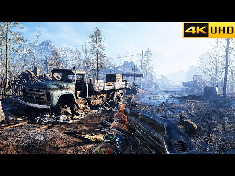 The Volga - Realistic Ultra Graphics Gameplay [4K UHD 60FPS] Metro Exodus