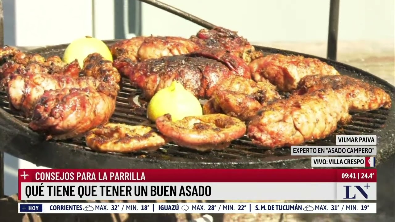 Consejos para la parrilla: ¿Qué tiene que tener un buen asado?