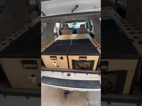 DIY 4th Gen Toyota 4Runner Drawer System Camper Conversion #4runner #4runnerlifestyle #suvcamping