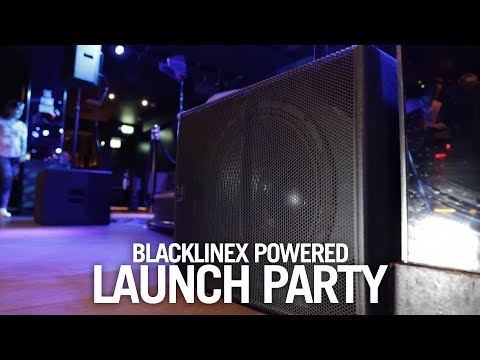 Martin Audio BlacklineX Powered Launch Party
