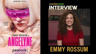 Emmy Rossum on transforming into the LA icon, &#39;Angelyne,&#39; Her Favorite Part of the 80s and more.