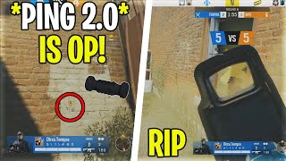 The New PING 2.0 Is OVERPOWERED in Pro League | Crazy 200 IQ C4 KOBE! - Rainbow Six Siege