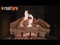 Real Fyre 30" Charred Rugged Split Oak ANSI Certified Vented Propane Gas Logs Set with Variable Flame Automatic Pilot Kit