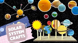 DIY Planets And Space Crafts For Kids Compilation | Make Your Own Solar System | Kids Space Facts