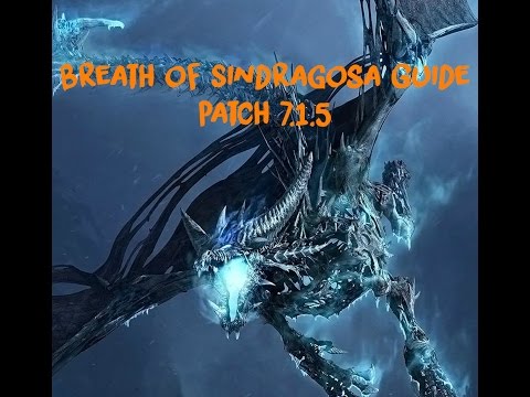 Frost Death Knight Breath of Sindragosa Guide Patch 7.1.5 PTR