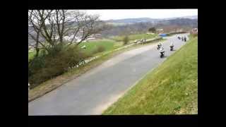 preview picture of video 'Guy Martin Leading & Crash at Scarborough Ian Watson Spring Cup at Olivers Mount 21/04/13'