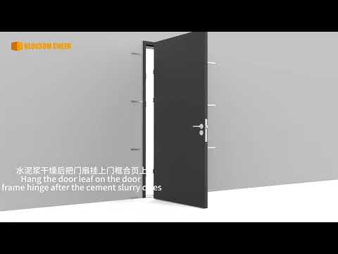 SYS-Door | Porte en acier inoxydable : installation