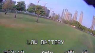 My First FPV Flight after 5 hours in Simulator