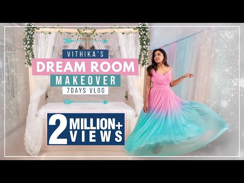 DREAM ROOM MAKEOVER | Vithika Sheru | DIY | Vithika’s Room | 7 Days Makeover | EP-8