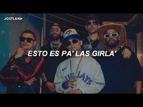 Mattei, Arcangel, De La Ghetto, Jowel & Randy - Pa las girlas [Remix] (Letra) | pa todas las gerlas
