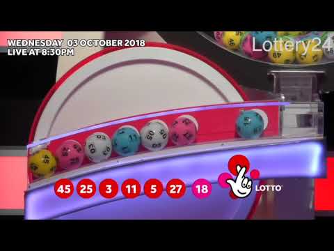 2018 10 03 UK lotto Numbers and draw results