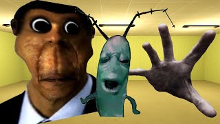 Obunga, Plankton Aughh And Scary Hand Nextbot Gmod