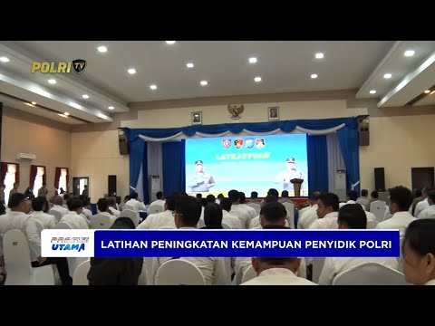 KAPOLDA KEPRI BUKA PELATIHAN PENINGKATAN KEMAMPUAN PENYIDIK POLRI