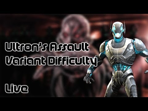Ultron's Assault Variant Difficulty Initial Clear Pt2 +master - Marvel Contest of Champions