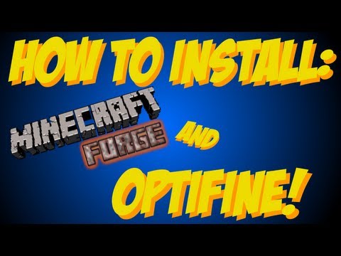 Eternity Incorporated - [Out of Date] Minecraft [1.6.2]: How to install Minecraft Forge and Optifine!