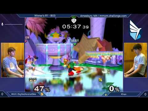 MMOM147 SSBM - BigRedAnimeBike (Fox) vs. Khan (Marth) - Melee WR1
