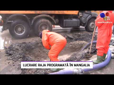 Lucrare RAJA programată în Mangalia - Litoral TV