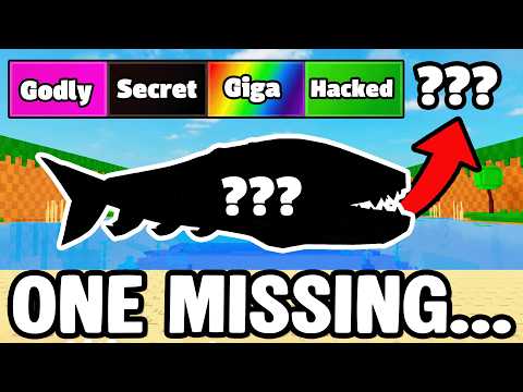 I FOUND a HIDDEN RARITY in ROBLOX PULL A LUCKY FISH...