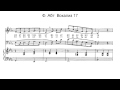 Ф. Абт. Вокализ #17. Караоке. 
