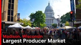 This is Dane County Farmers Market in Madison, Wisconsin?