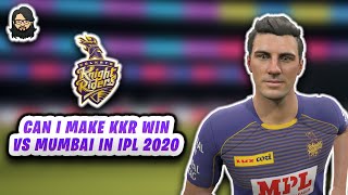 Can KKR 🗡Chase 198 vs Mumbai Indians 🇮🇳 • IPL 2020 🇮🇳 • The Chase • Cricket 19 ❤️