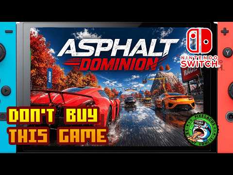 Asphalt Dominion - (Nintendo Switch 1) - Framerate & Gameplay - 4K