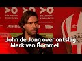 'Een zwarte dag voor PSV', zegt technisch manager John de Jong