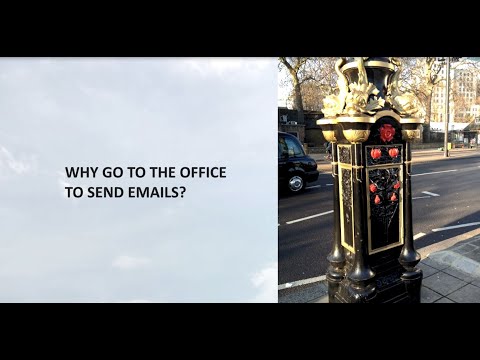WHY GO TO THE OFFICE TO SEND EMAILS