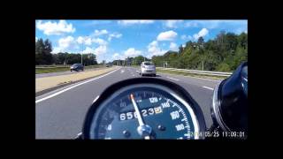 preview picture of video 'Just sightseeing with 3 honda cb500 four k1's'