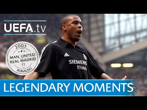 Madrid's Ronaldo earns standing ovation (2003)
