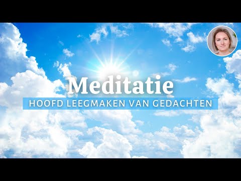 Gedachten als wolken: Mindfulness Meditatie om je hoofd leeg te maken (7 min)