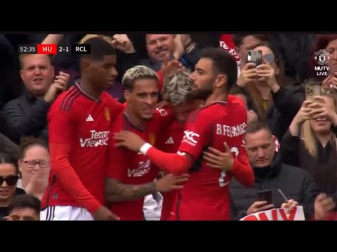 Antony Goal vs Lens | Manchester United vs Lens Friendly 2023.