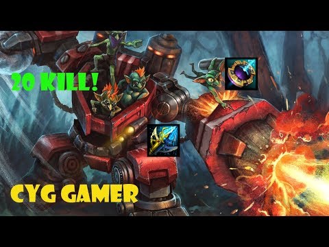 [Hon Gameplay] 20 kill! - The chipper - `Nutalomlok`