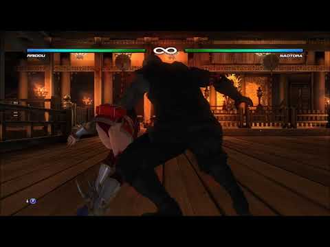 Dead or Alive 5, Raidou, All Holds & Throws Compilation