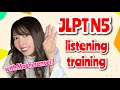 JLPT N5  Listening Practice with Mochi Sensei | N5聴解 | Japanese  Lesson