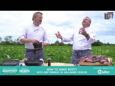 Chef Padraic Og Gallagher - How to Make Boxty | Milwaukee Irish Fest At Home 2020