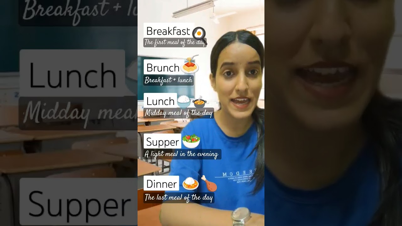 Meals of the day #breakfast #lunch #dinner #shorts