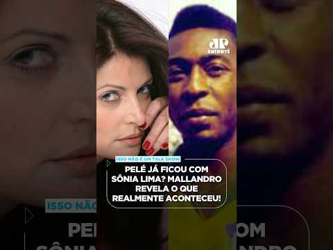 CLIMÃO COM PELÉ E SÔNIA LIMA! SÉRGIO MALLANDRO EXPÕE ROMANCE PROIBIDO EM ANGRA DOS REIS #shorts